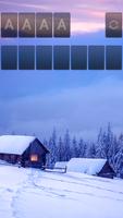 Solitaire Snowy Village Theme Ekran Görüntüsü 1