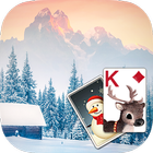 Solitaire Wintry Scene Theme ไอคอน