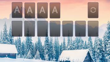 Solitaire Wintry Scene Theme screenshot 3