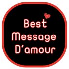 Best Message D'amour أيقونة