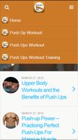 1 Schermata Push Ups Workout