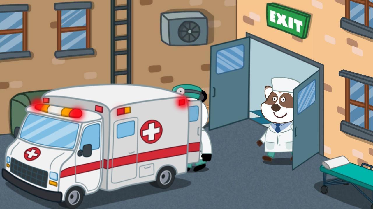 I don t hospitals. Больница мультяшная. Больница из мультика.
