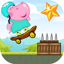 Hippo Peppa Kids Skateboard APK