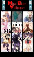 MIRAI DIARY ANIME WALLPAPER captura de pantalla 1