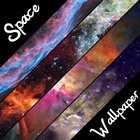 HD GALAXY SPACE WALLPAPER أيقونة