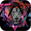 Hipster Wallpaper Galaxy Lion