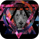 Hipster Wallpaper Galaxy Lion APK