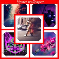 hipster wallpapers پوسٹر