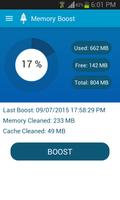 Clean Memory Tool Booster HD Cartaz