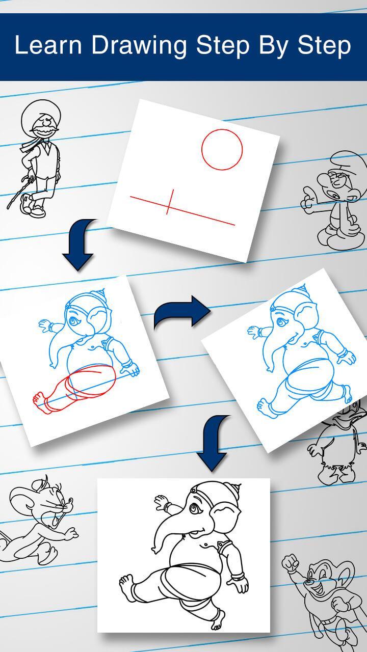 Learn to Draw Cartoon for Android - APK Download