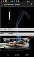 Cigarette Battery widget screenshot 1