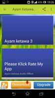 Ayam Ketawa Audio Offline screenshot 1