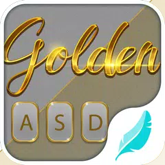 Baixar Golden border for Keyboard APK