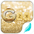 Golden beach for Keyboard-icoon