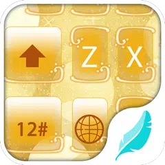 Golden waves for Keyboard APK 下載