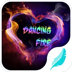 Dancing fire for Keyboard APK download