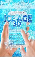 Ice age 3D Emoji theme capture d'écran 1