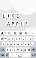 Like apple for HiTap Keyboard Affiche