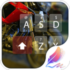 Moto racer for Hitap Keyboard icon