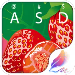 Strawberry Pink for Keyboard APK download