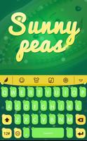 Sunny peas for HiTap Keyboard poster