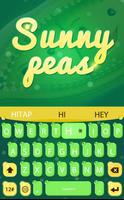 Sunny peas for HiTap Keyboard capture d'écran 1