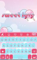 Sweet love for HiTap Keyboard Affiche