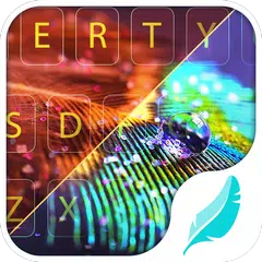 Скачать Peacock wings for Keyboard APK