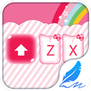 Pink kitty for Hitap Keyboard APK