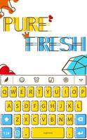 Pure fresh for Hitap Keyboard Affiche
