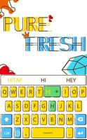 برنامه‌نما Pure fresh for Hitap Keyboard عکس از صفحه