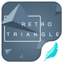 Retro triangle for Keyboard APK