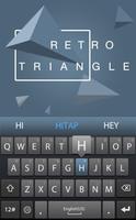 Retro triangle for Keyboard syot layar 1
