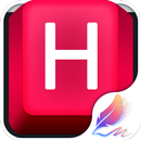 3D M.K Red for Hitap Keyboard-APK