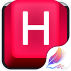 3D M.K Red for Hitap Keyboard-icoon