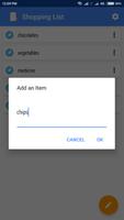 Easy Shopping List screenshot 2