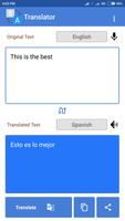 Übersetzer App Plakat