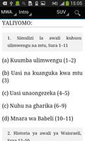 Swahili Bible | Biblia اسکرین شاٹ 3