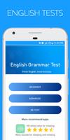 Poster English Grammar Test