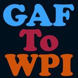 HitHoo GAF to WPI icône