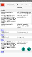 English to Chinese Dictionary capture d'écran 3