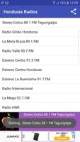 Honduras Radio Stattions Affiche