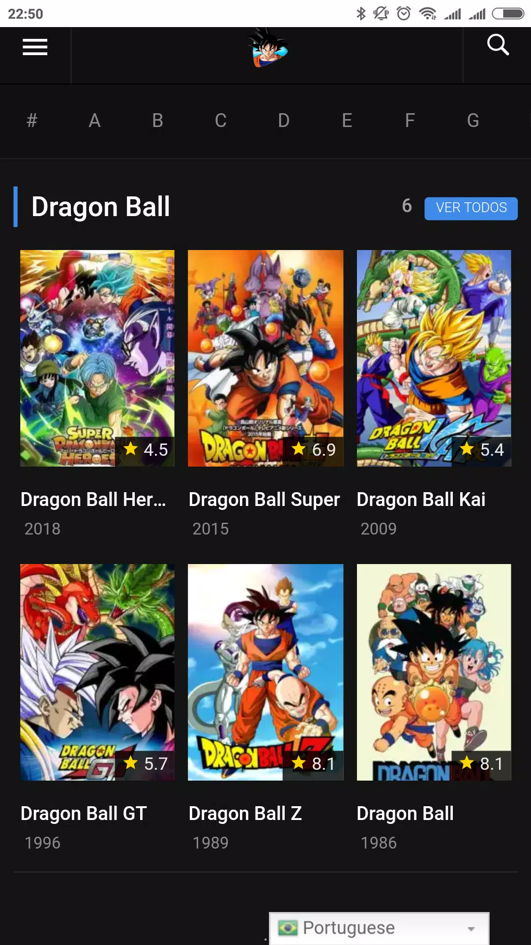 Assistir Dragon Ball - Vídeos Online for Android - APK Download