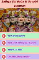 Sathya Sai Baba & Gayatri Mantras Affiche