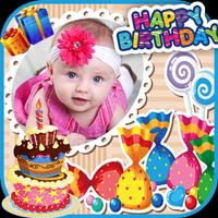 Happy Birthday PHOTO Frame Editor poster