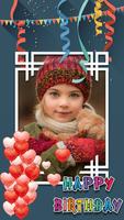 Happy Birthday PHOTO Frame Editor screenshot 1