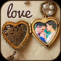 Locket Photo Frames - Love Locket Photo Editor HD poster