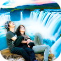 Waterfall Photo Frame - Waterfall Photo Editor New