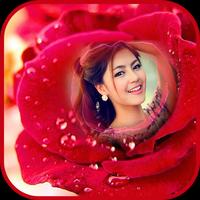 Rose Flower Photo Frames :  Flower Photo Editor HD Plakat