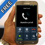 Afficher numéro appel privé